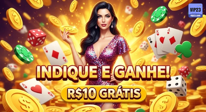 vip23 — elemento que ancora a identidade visual, com contraste alto para conversão, pensado para atrair o primeiro